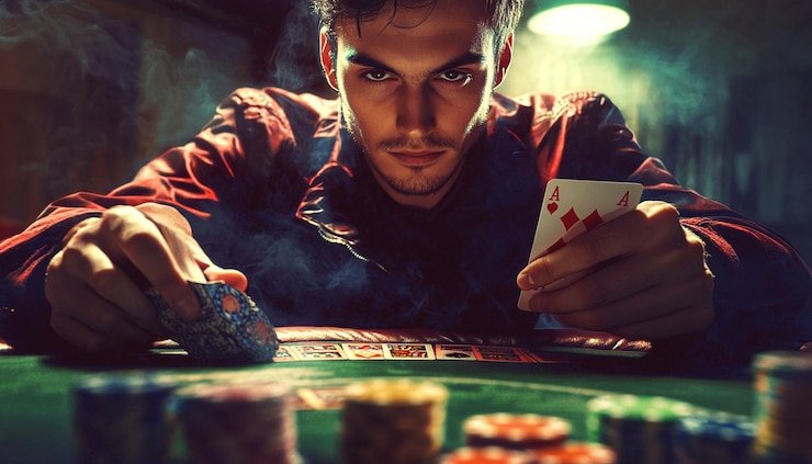 Tampilan roda American Roulette di studio dealer langsung
