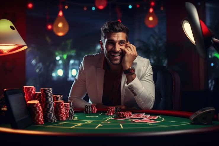 Papan taruhan American Roulette dengan berbagai pilihan