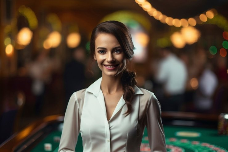 Area taruhan luar American Roulette untuk merah hitam dan ganjil genap